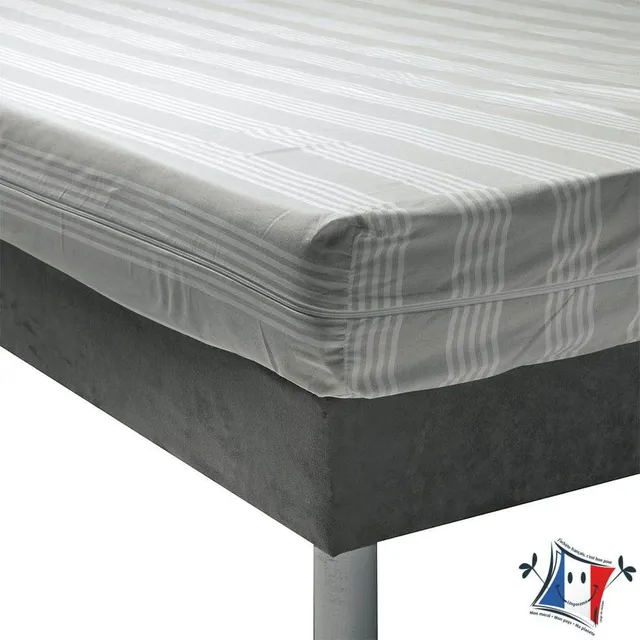 Lingorama Literie Rubens rénove matelas écru 14 à 18 cm coton