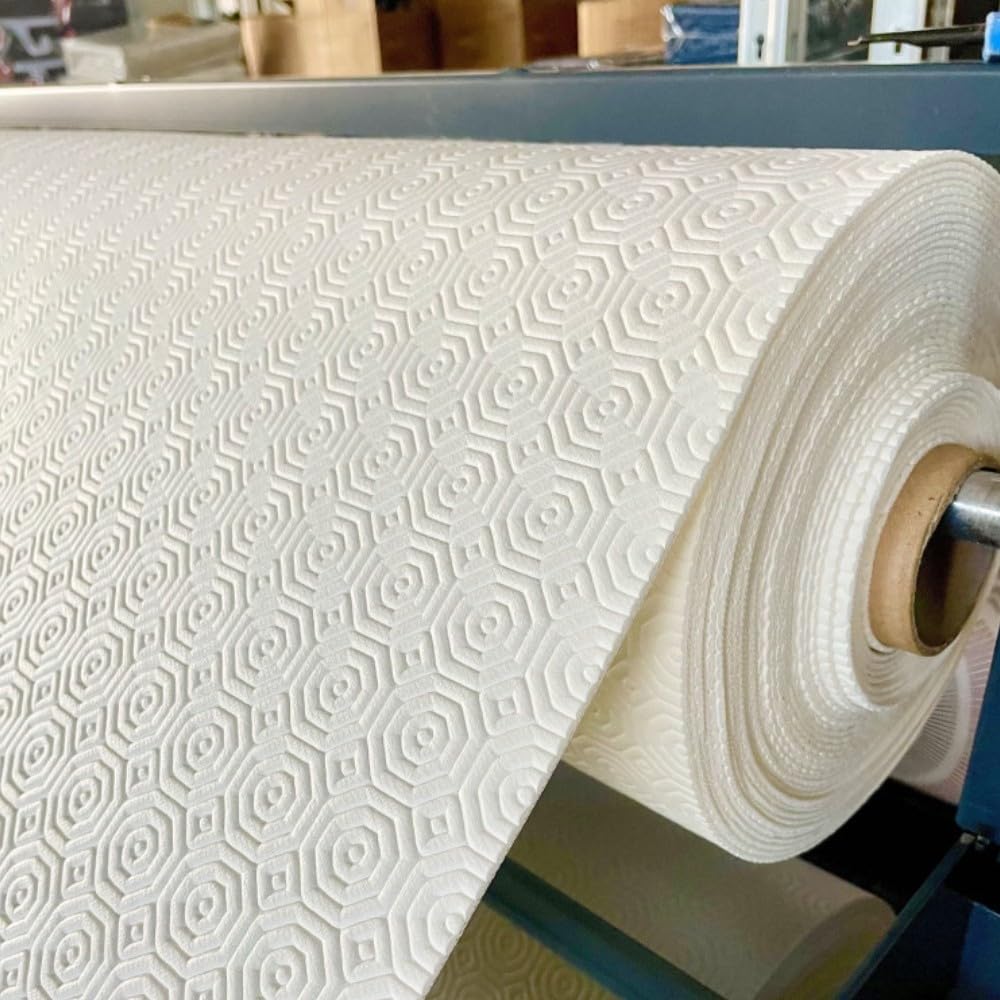 PROMO LINGE Bulgomme Sous-nappe PVC blanc 100x140cm