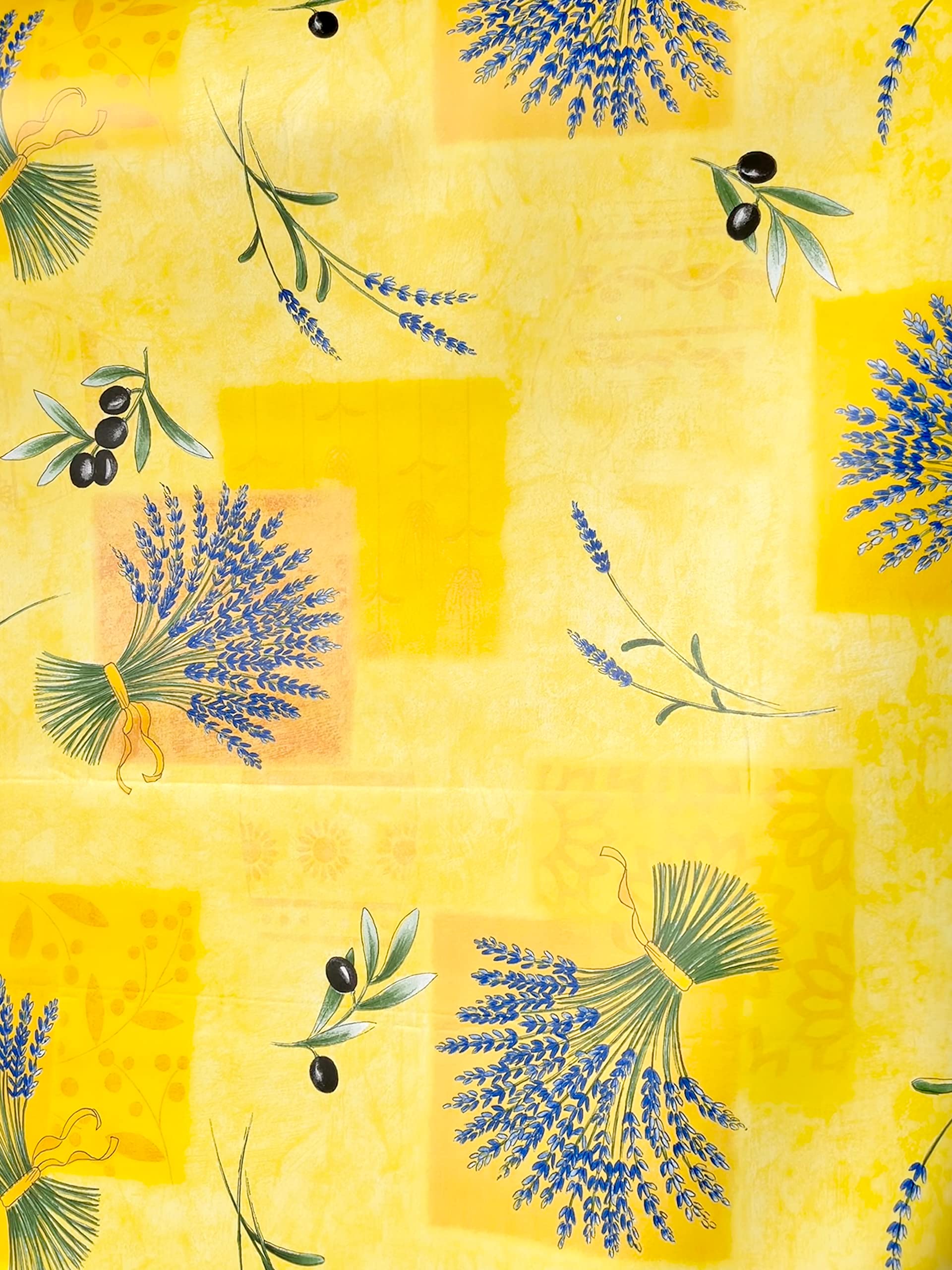 PROMO LINGE Sous-nappes Bulgommes sous-nappe jaune 140x100cm PVC