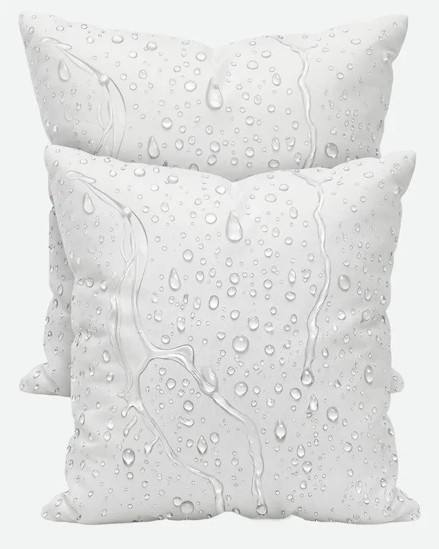 Utopia Bedding Pillows Lot 2 50x50 cm Oreiller Extérieur Blanc
