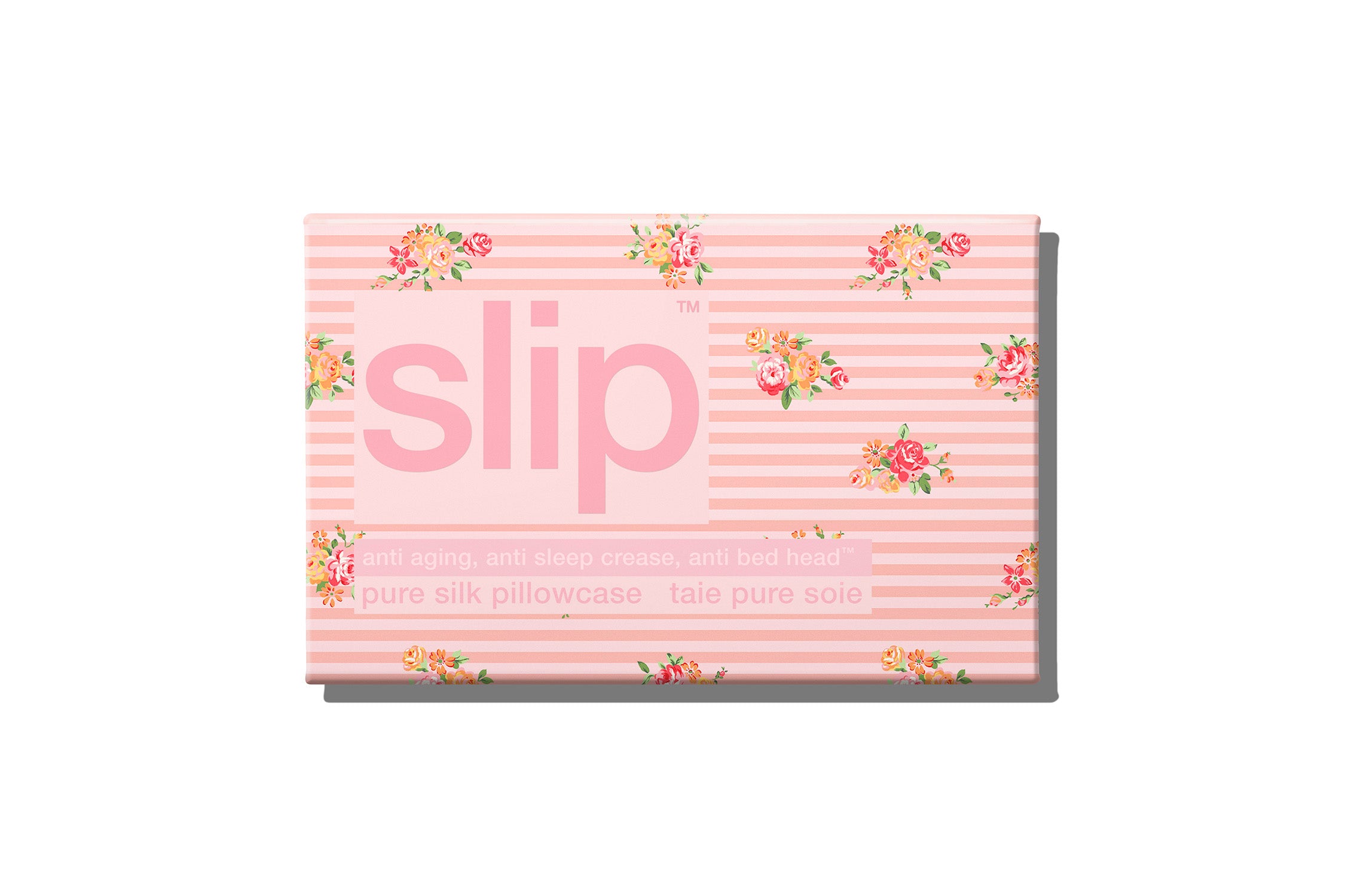Slip Queen Taie d'Oreiller Soie Pétale 51x76 cm