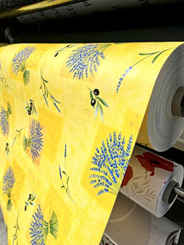 PROMO LINGE Sous-nappes Bulgommes sous-nappe jaune 140x100cm PVC