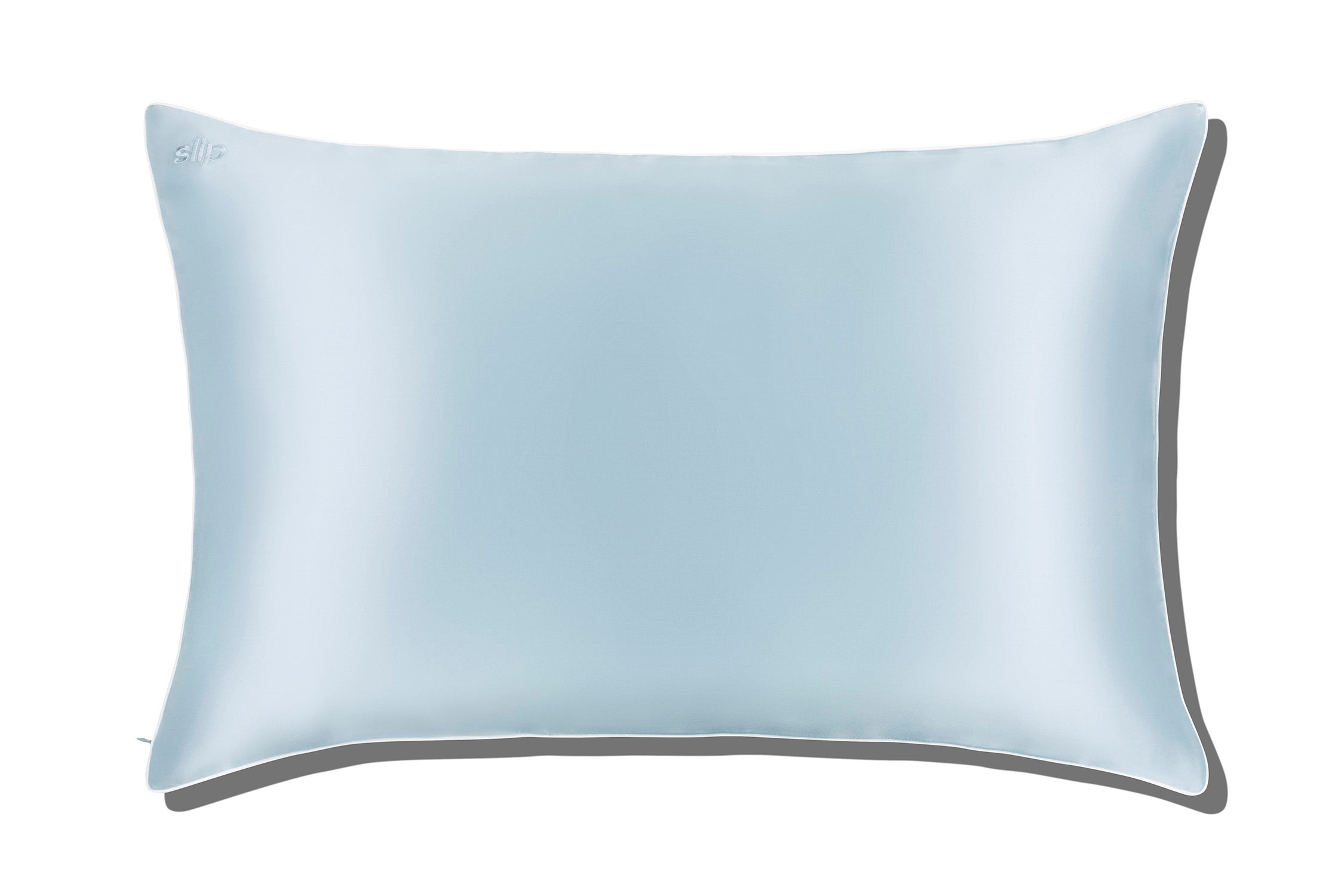 Slip Queen Zippered Pillowcase taie oreiller soie Seabreeze 51x76