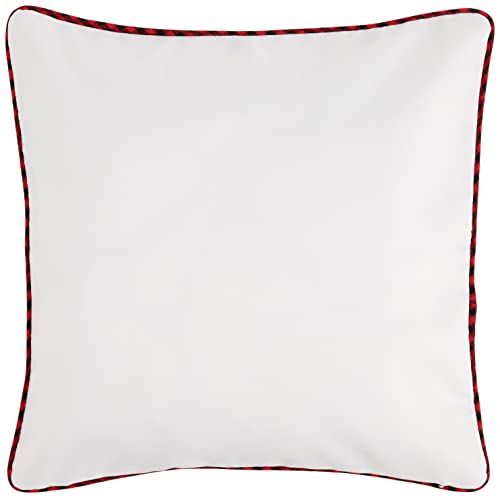 TEXPOT Tischläufer housse de coussin Noël écru 40x40 cm