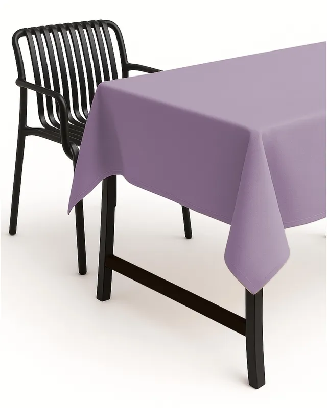 TEXPOT Gartentischdecken nappe jardin 40x140 violet aspect lin