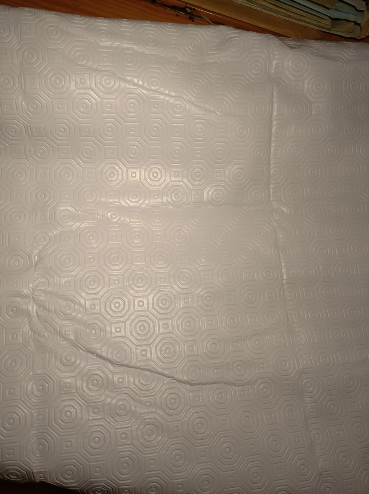 PROMO LINGE Bulgomme Sous-nappe PVC blanc 100x140cm