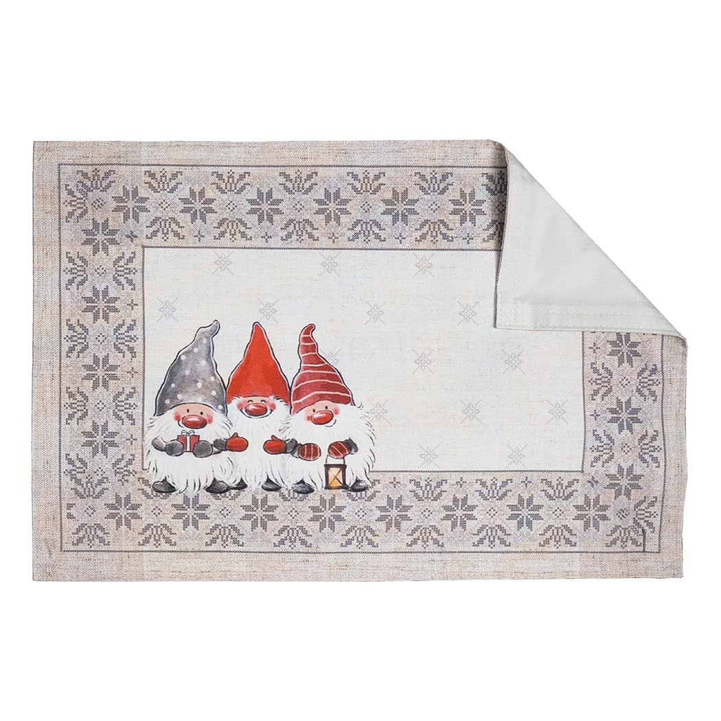 TEXPOT Tischläufer lutin chemin de table 140x40 cm Noël