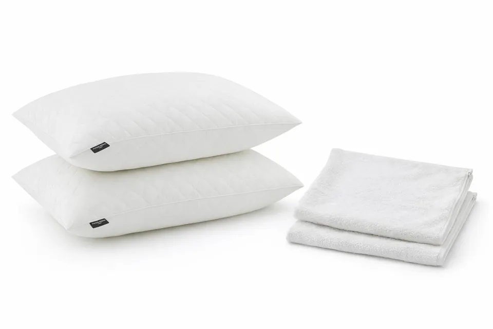 PROMO LINGE oreiller mémoire de forme 50x70 lot 2
