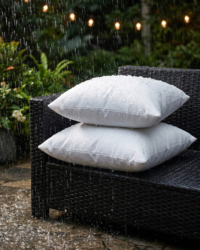 Utopia Bedding Pillows Lot 2 50x50 cm Oreiller Extérieur Blanc