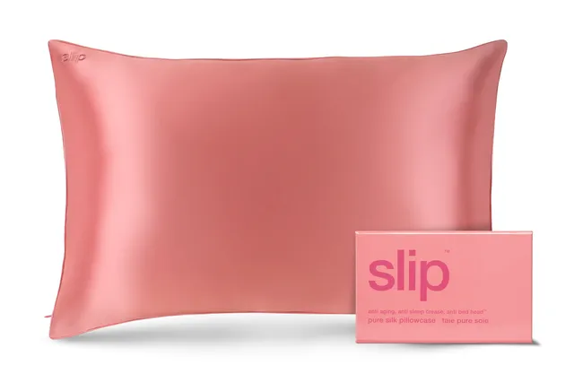 Slip Queen taie d'oreiller soie blush 51x76 cm