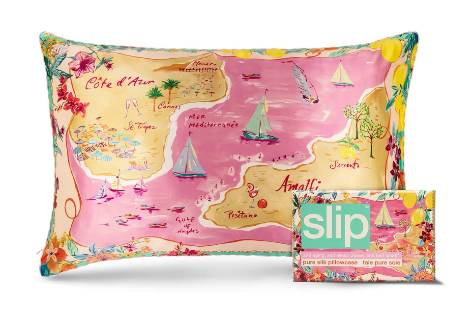 Slip Queen Zippered Pillowcase taie d'oreiller Beach Club 51x76