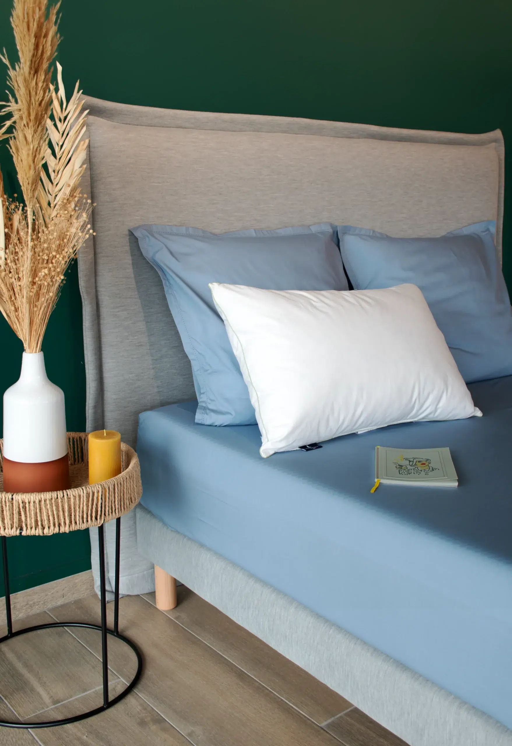 Abadie Mogulev oreiller duvet canard medium anti-acariens