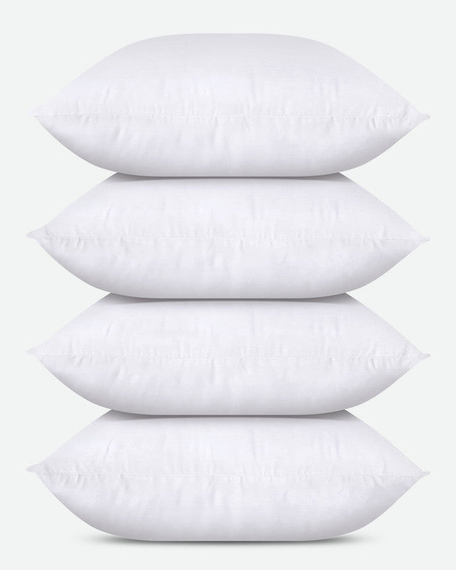 Utopia Bedding Pillows Insert coussin blanc 12x12 lot 4