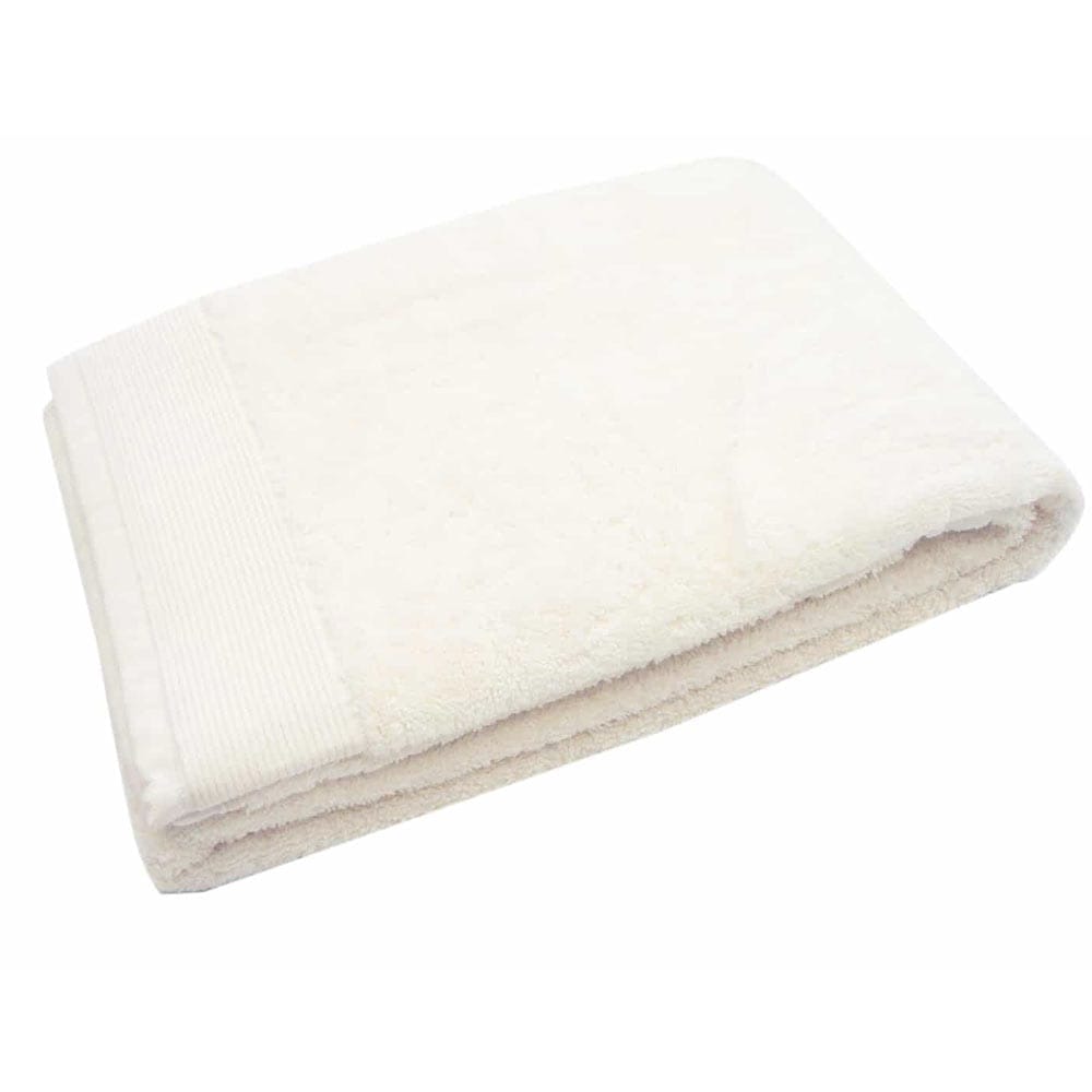 Blanc des Vosges Drap de Bain 100x150 Coton Blanc