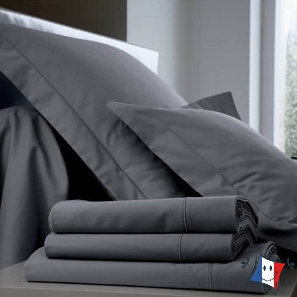 Lingorama taie de traversin 190 percale coton unie