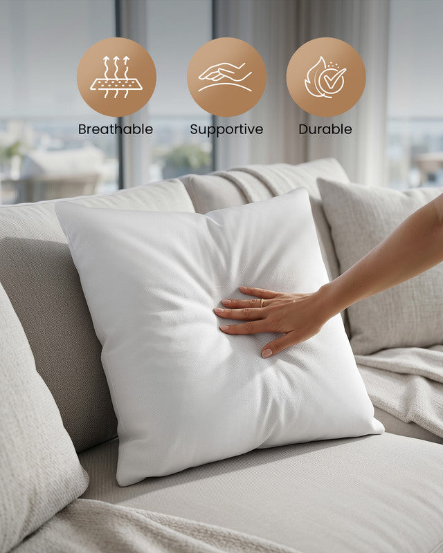 Utopia Bedding Pillows Intérieur Coussin Blanc 18x18 Lot 2