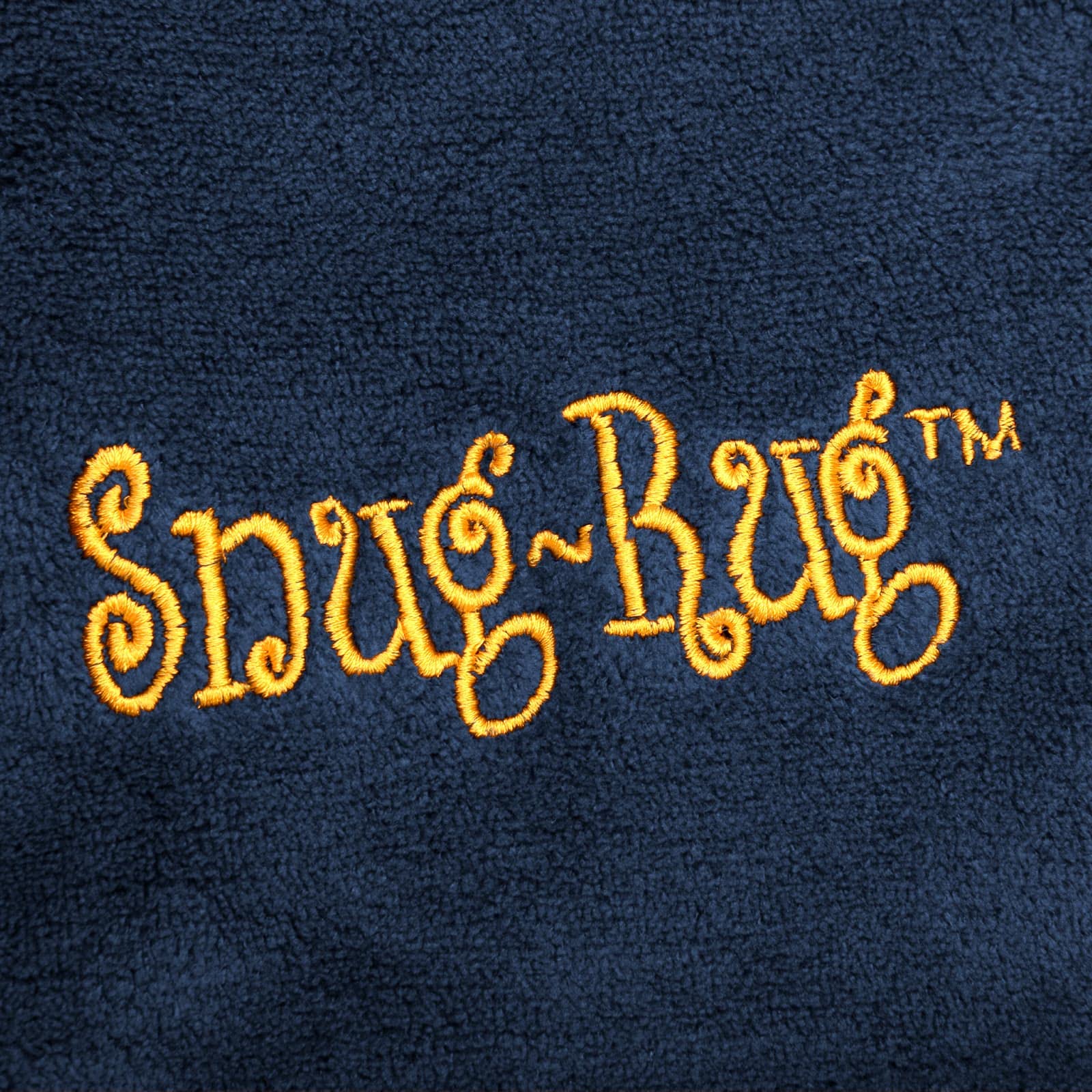 Snug Snug-Rug Deluxe Blanket plaid à manches bleu 152x214 polaire
