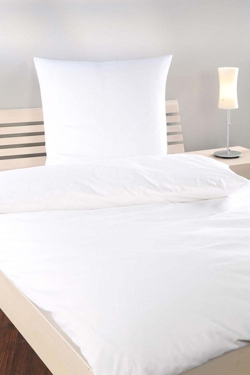 Texpot Bettwäsche parure coton blanche 135x200 cm