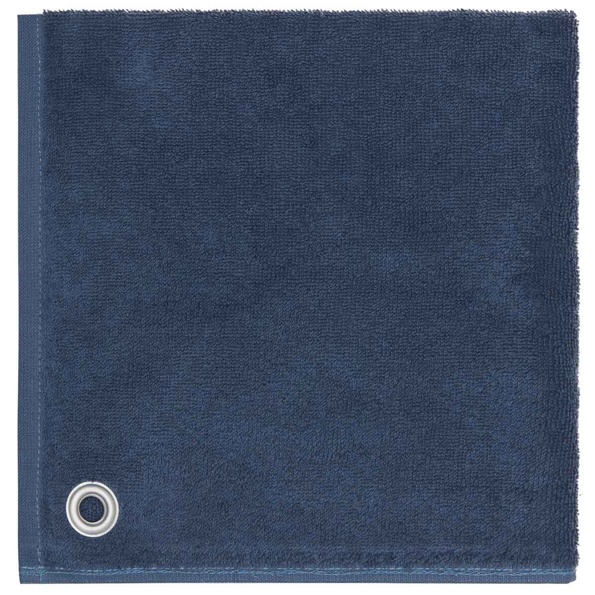 Lingorama carré éponge coton 50x50 Anthracite absorbant