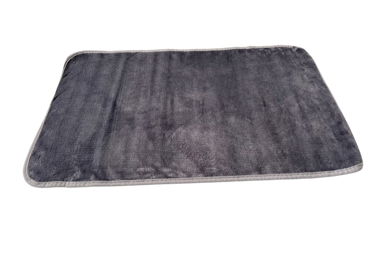 Promo Linge KGS Tapis Magique 45x70 Anthracite
