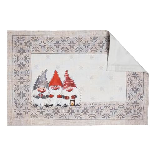 TEXPOT Tischläufer lutin chemin de table 140x40 cm Noël