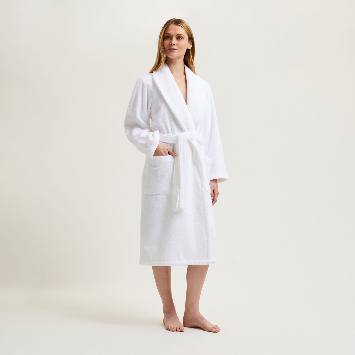 ABADIE Étoile peignoir coton bio modal 450 g/m²
