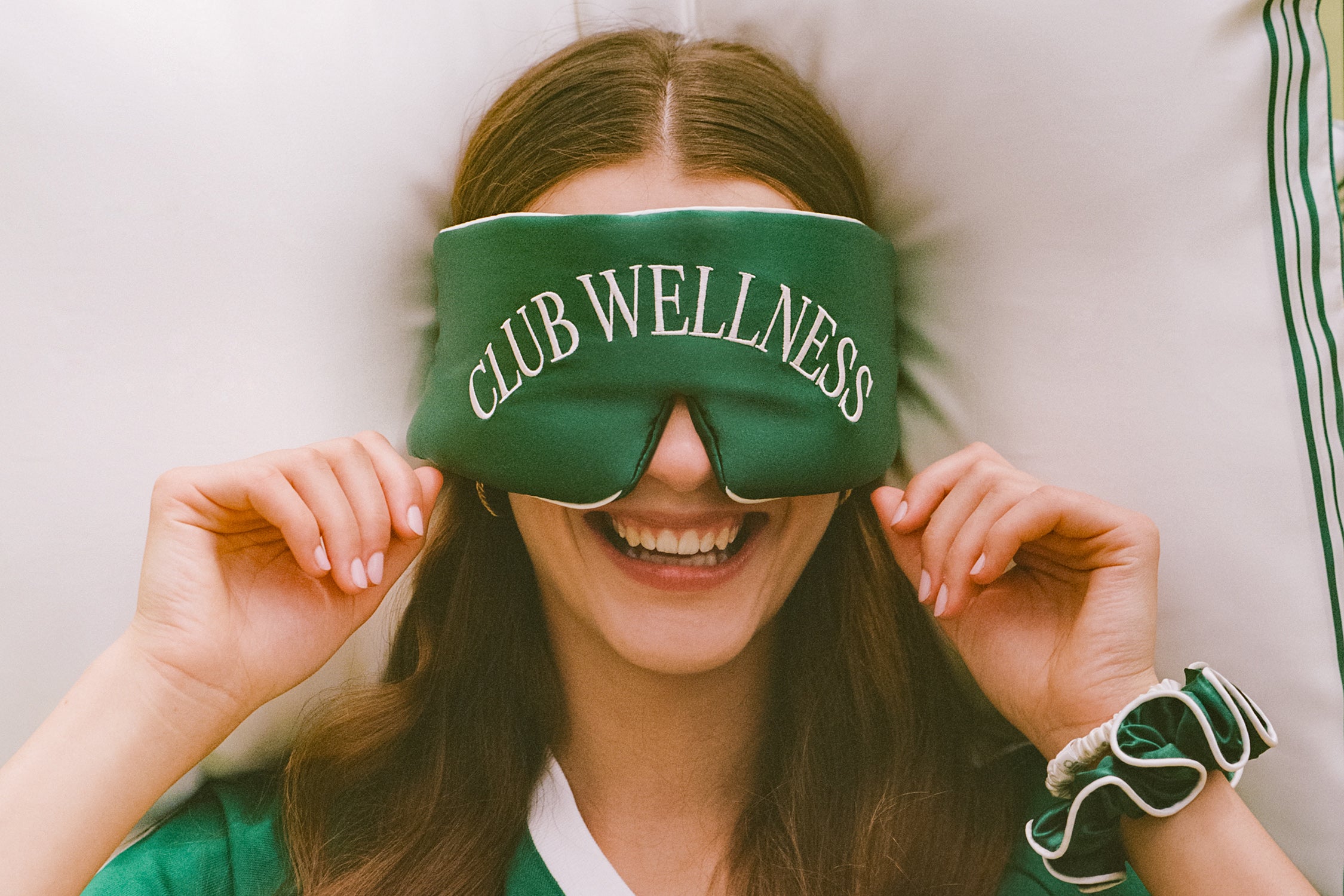 Slip Blockout Sleep Mask masque de nuit soie club wellness