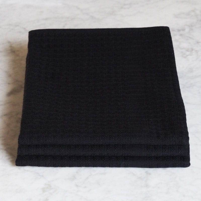 Lingorama Cuisine Gaufrex torchon coton uni 50x80 lot 6