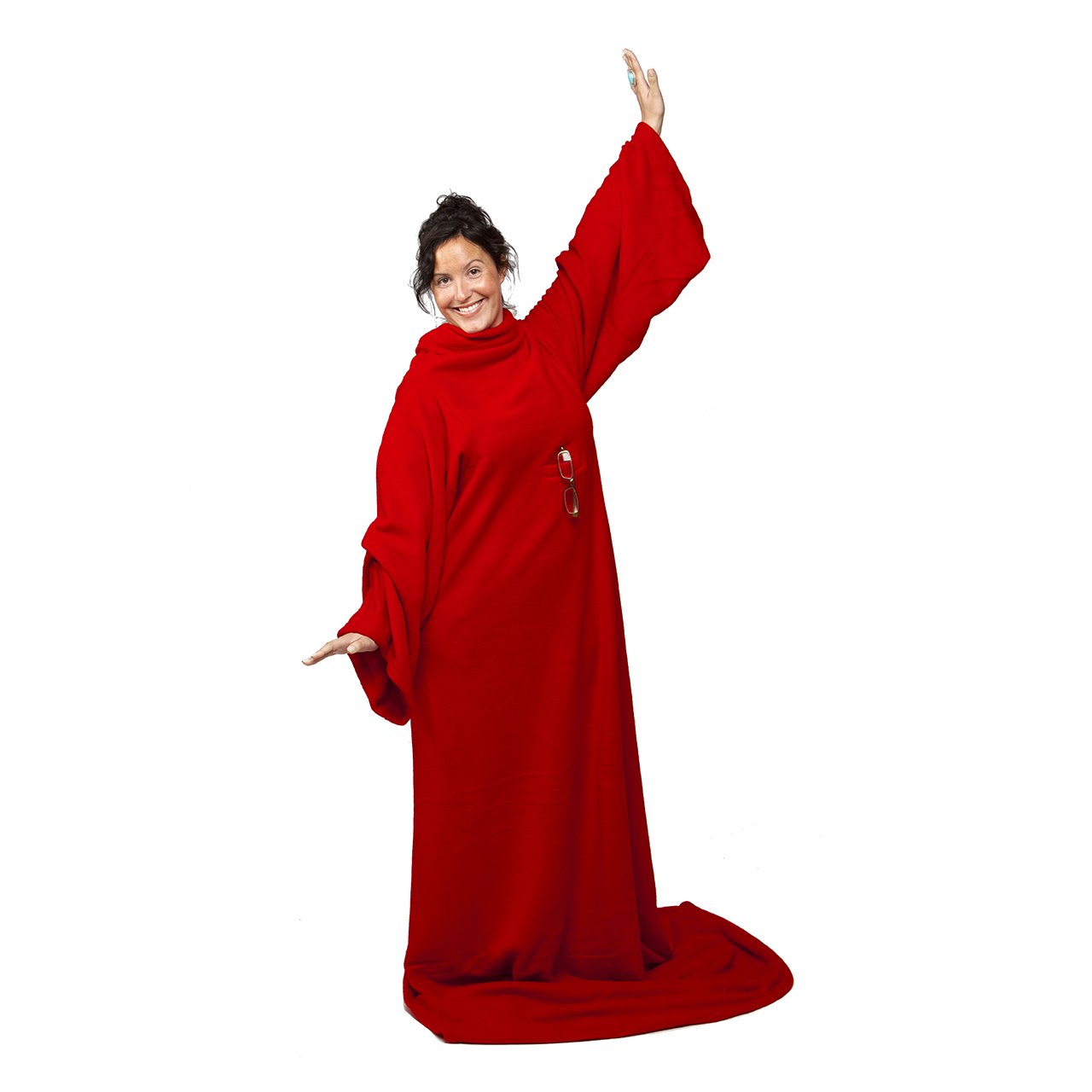 Snug-Rug Cosy Blanket couverture à manches rouge 183x137 cm