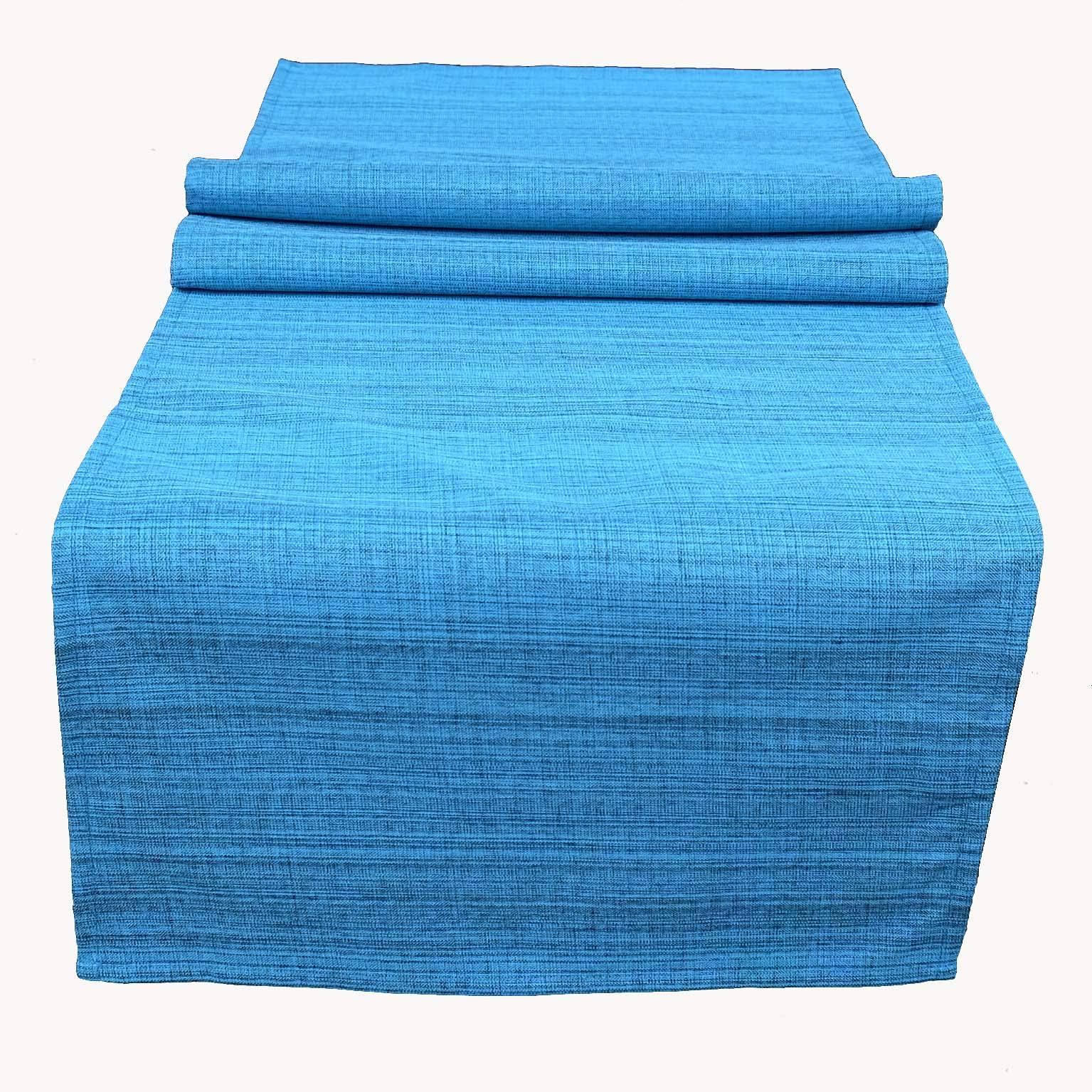 TEXPOT Gartentischdecken Nappe 40x140 turquoise polyester