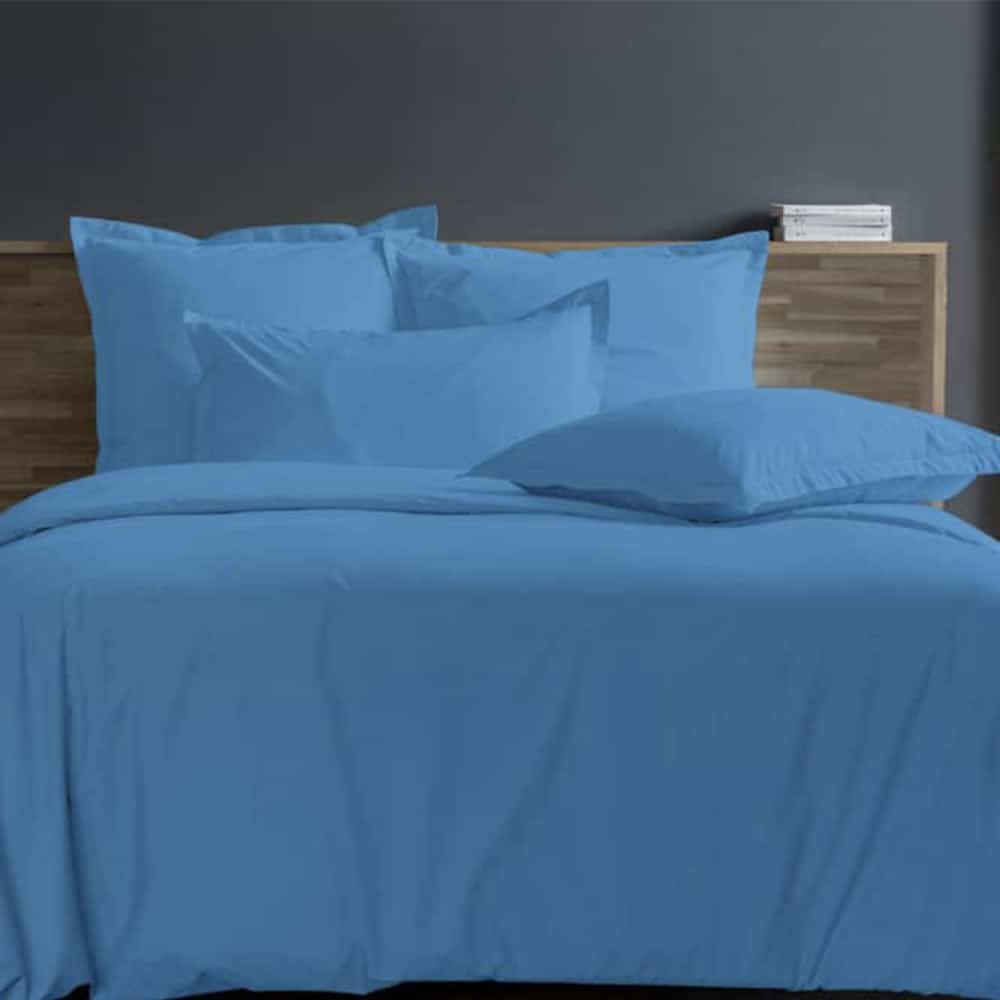 Lingorama Linge de lit Housse de couette percale 260x240 uni