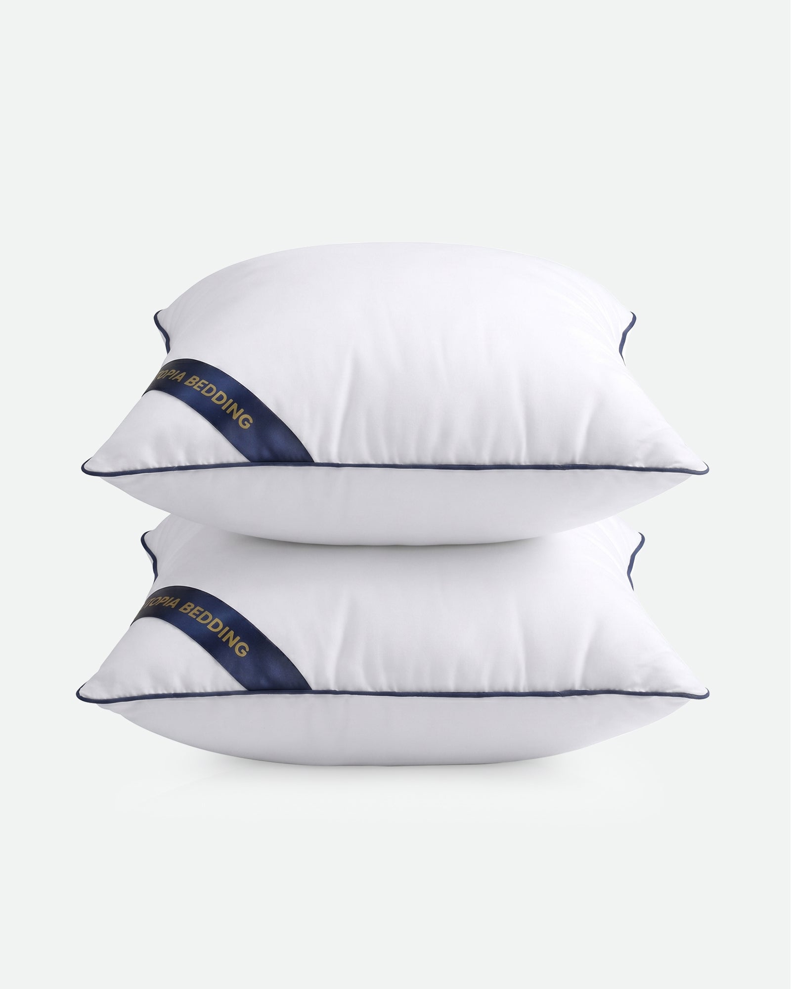 Utopia Bedding Pillows Insert Coussin 18x18 Blanc Lot 2 polyester