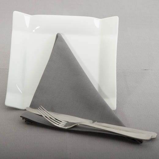 Coucke Cuisine Serviette de table 45x45 pur coton unie