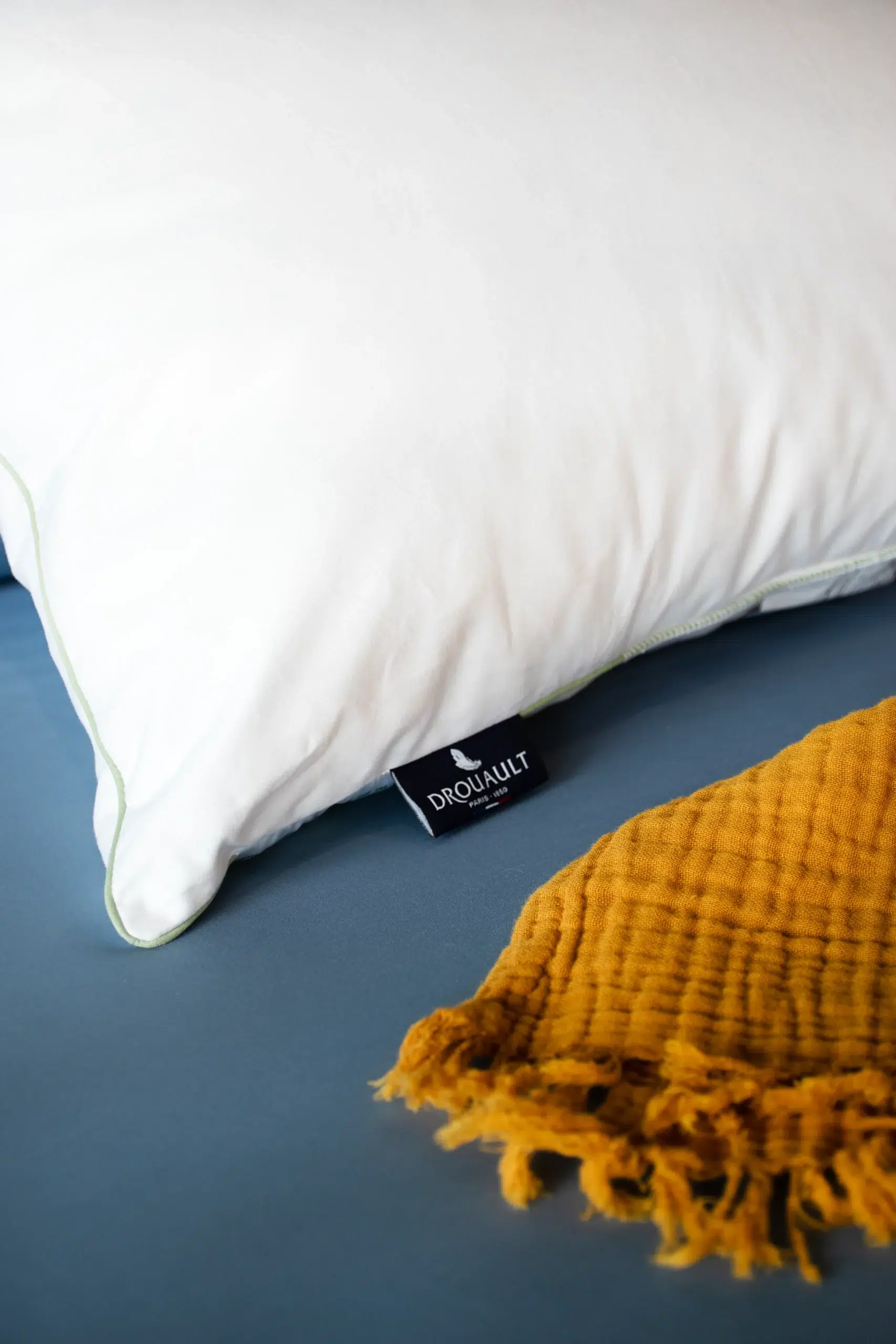 Abadie Mogulev oreiller duvet canard medium anti-acariens