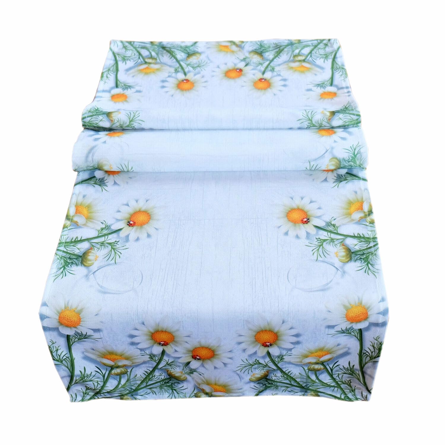 TEXPOT Tischläufer chemin table camomille 40x110 cm