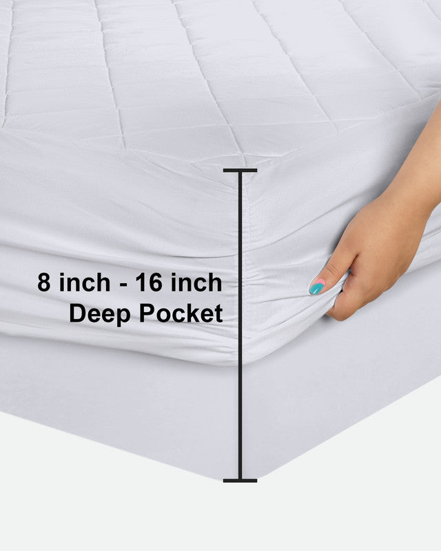 Utopia Bedding Comfy Surmatelas Queen Blanc 1 protège-matelas