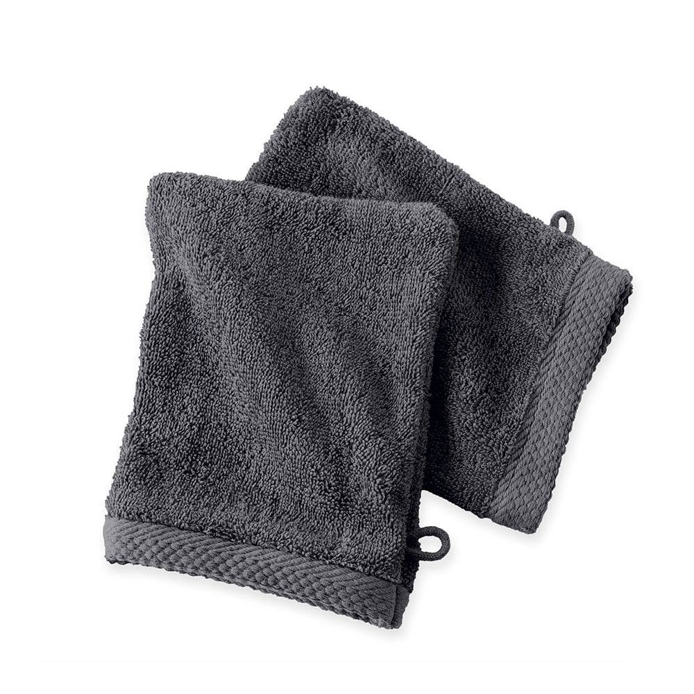 Lingorama Linge de bain gant toilette 16x21 coton lot 2