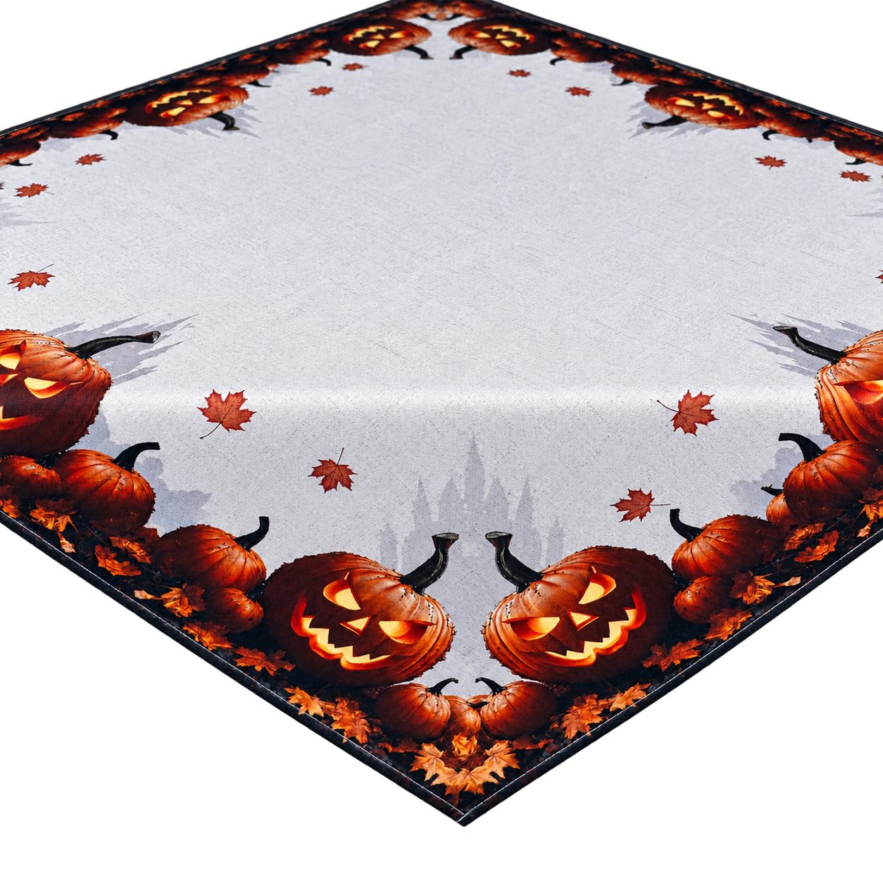 TEXPOT Tischdecken nappe Halloween 90x40 citrouille polyester