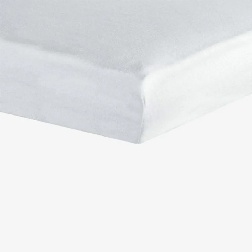 Lingorama drap housse bébé 60x120 jersey coton blanc