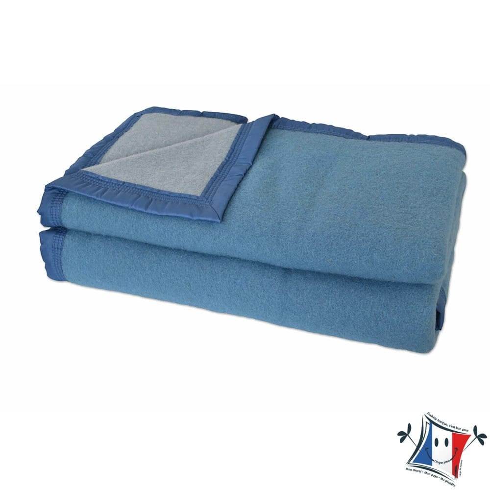 Toison d'or couverture pure laine 220x240 double face