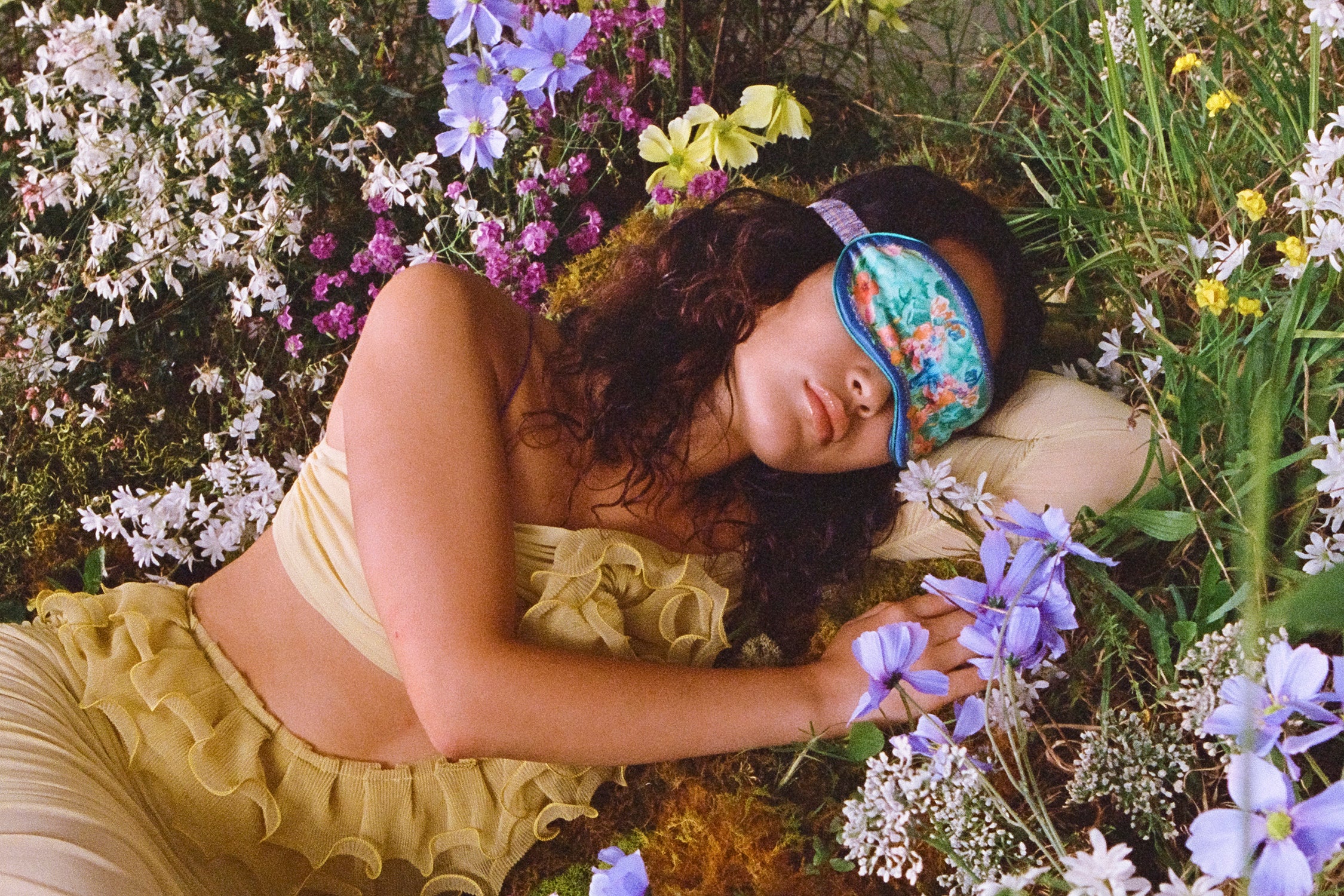 Slip Zodiac Taurus masque sommeil soie signe taureau