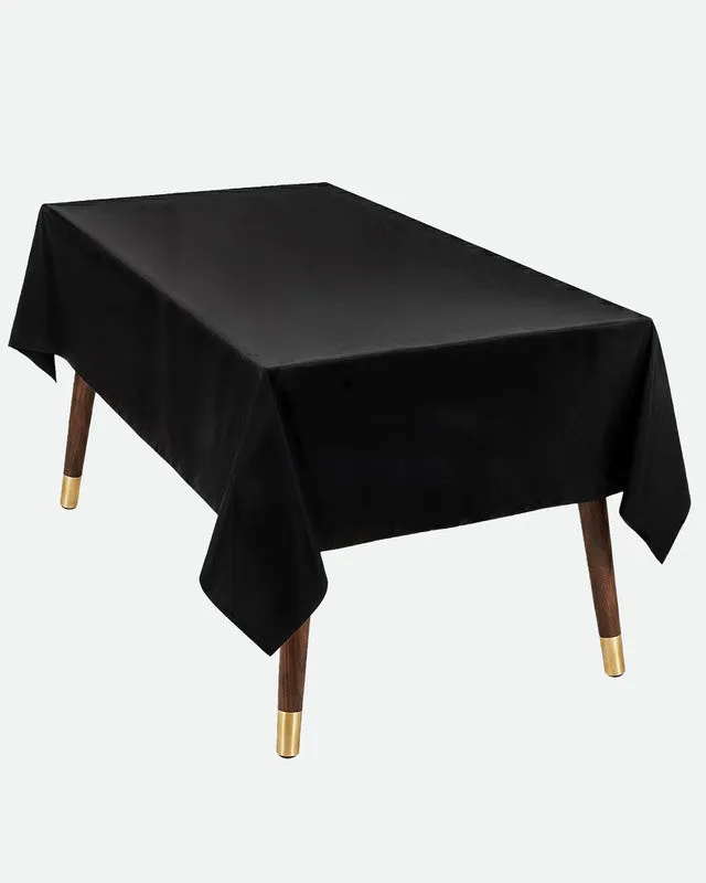 Utopia Bedding Table Linen Nappe Jetable 54x108 Noir Lot 12 plastique
