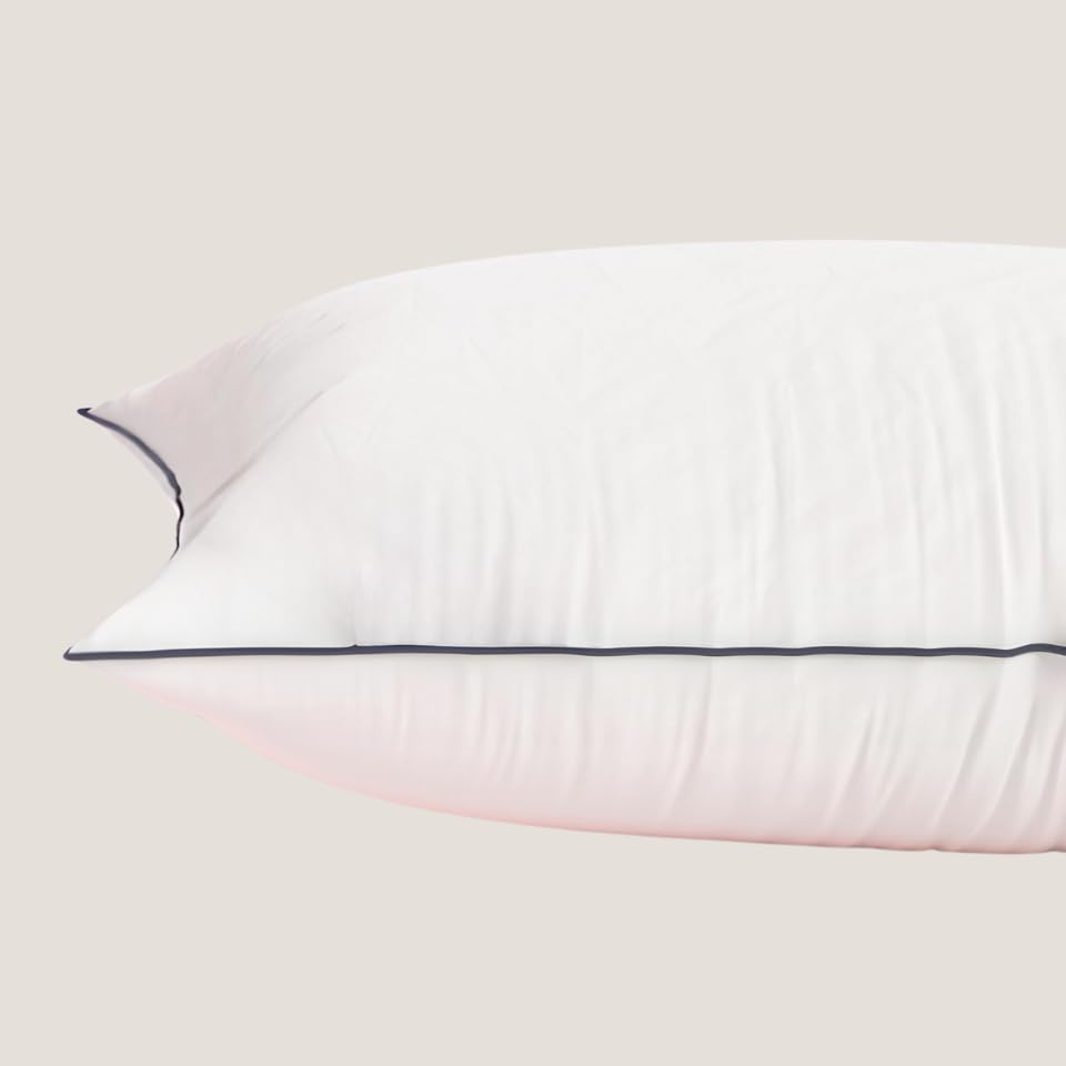 Promo Linge Oreillers Lot 2 50x70 cm Oreiller Moelleux Déhoussable