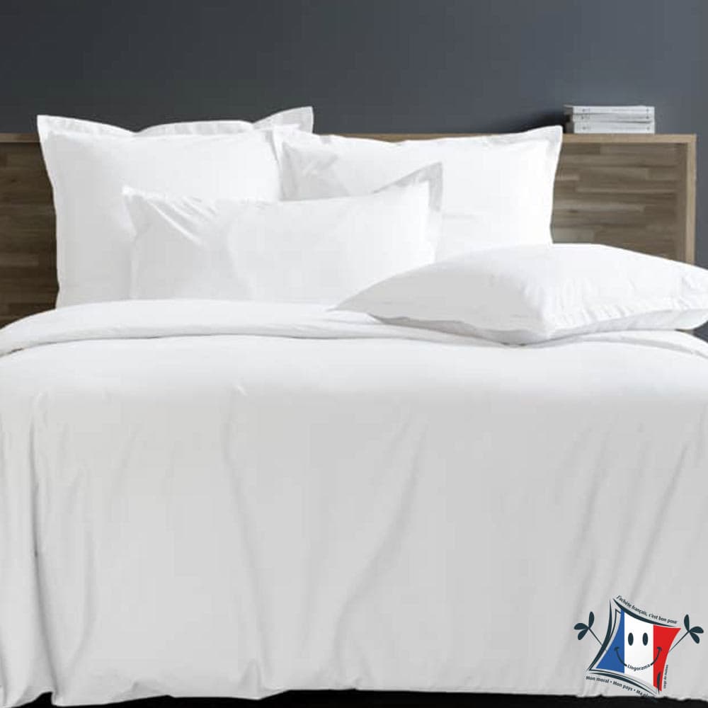 Lingorama Linge de lit Housse de couette percale 260x240 uni