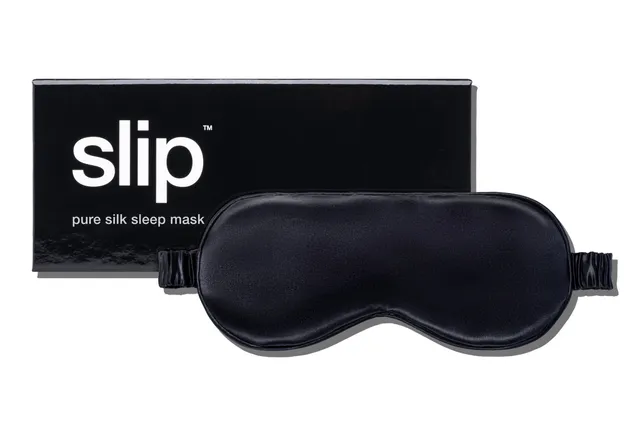 Slip Sleep Mask masque de nuit soie noir