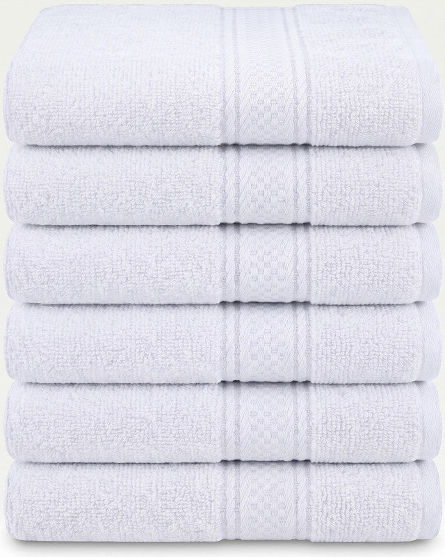 Utopia Bedding Towels serviette main coton gris lot 6