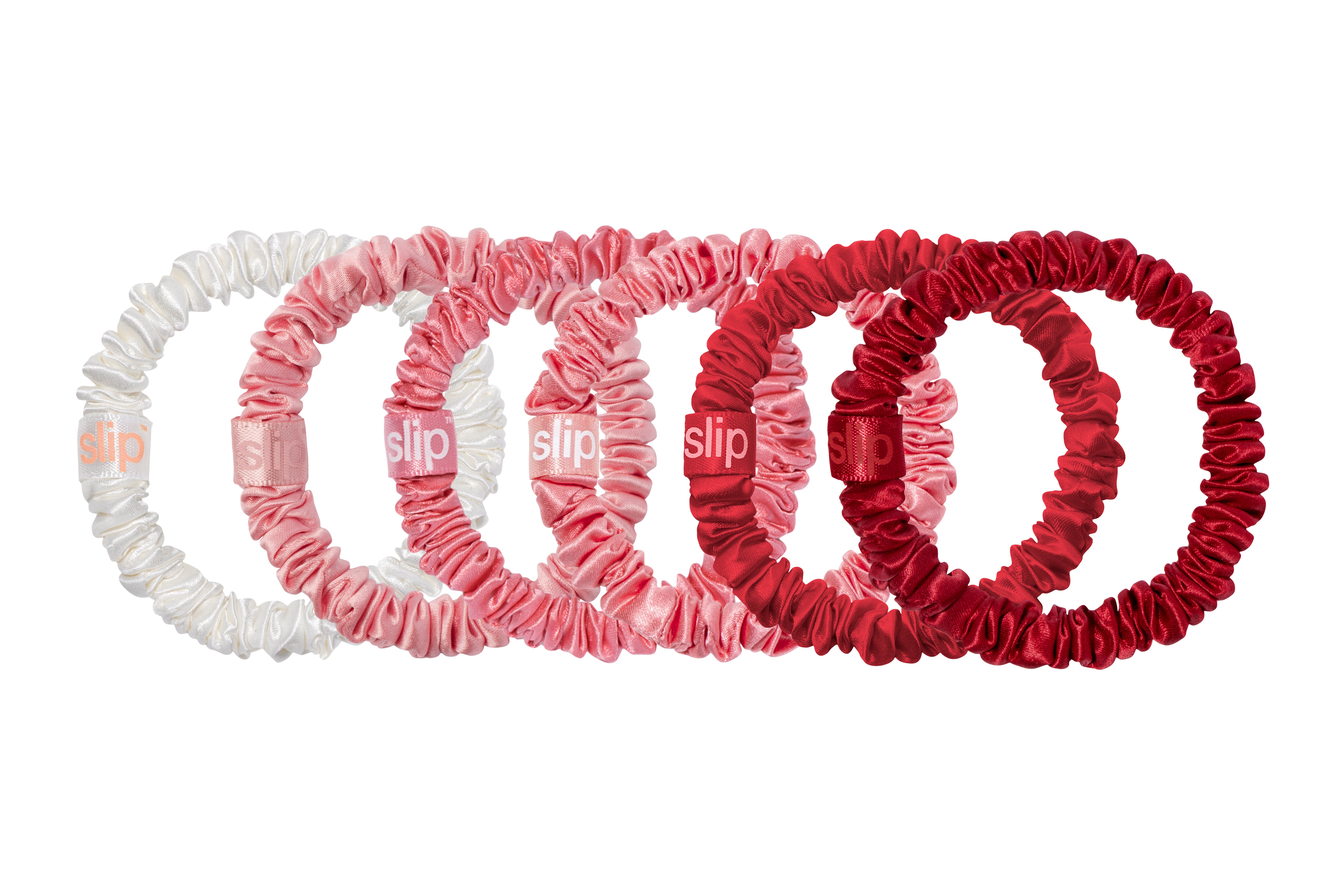 Slip Skinny Scrunchies chouchou soie strawberry sundae 6