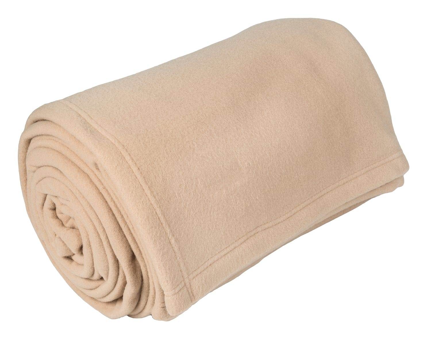Toison d'Or couverture polaire polyester 350g sable 220x240
