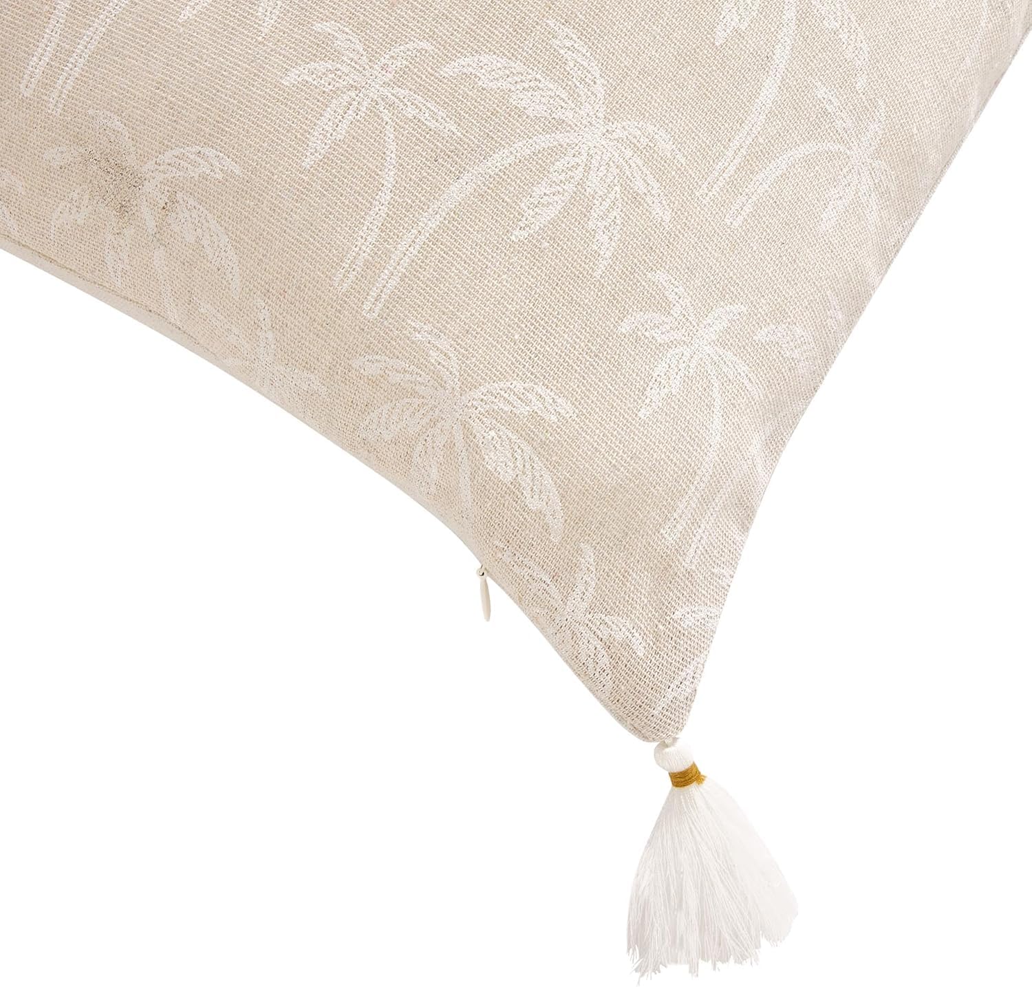 Promo Linge Saharis coussin décoratif 45x45 cm motif artistique