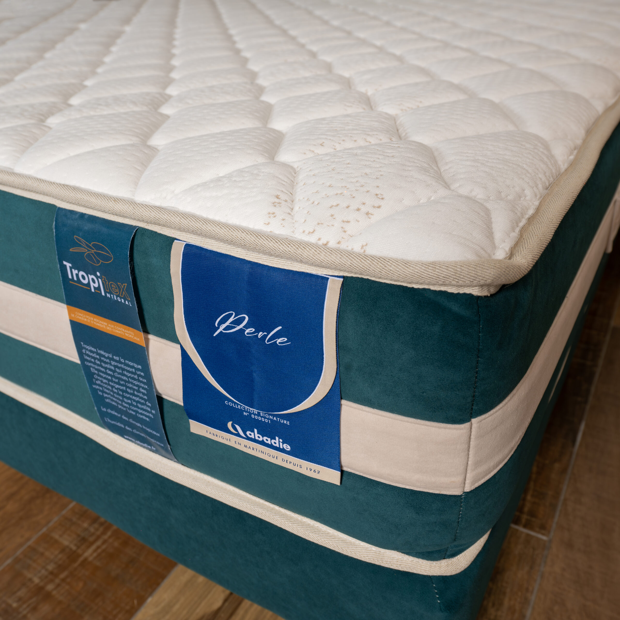 ABADIE Collection Signature Perle matelas hybride 25 cm ferme